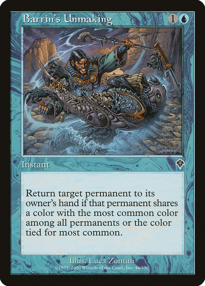 Barrin's Unmaking Front Face
