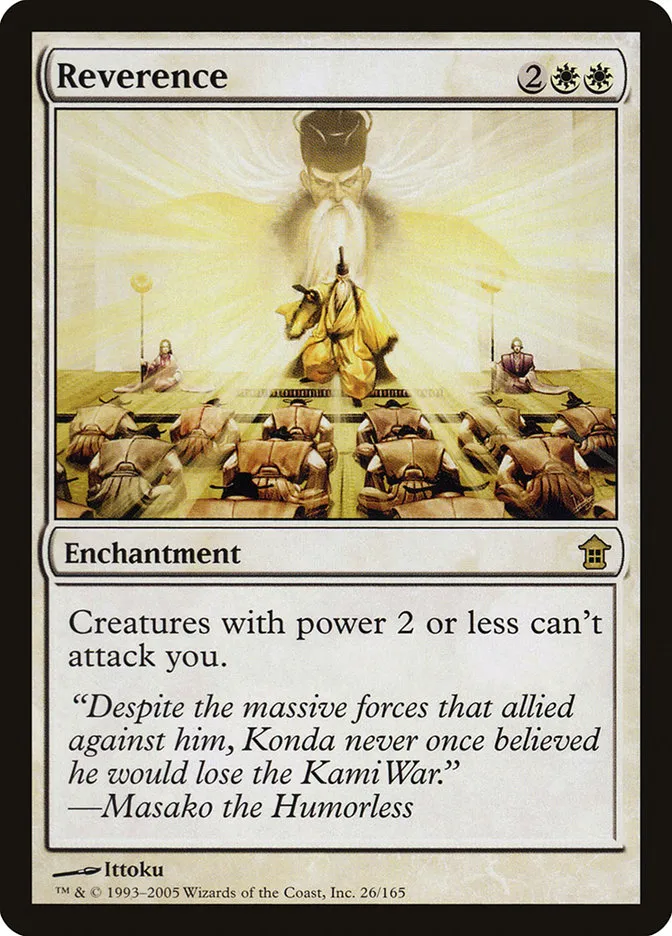 Reverence Front Face