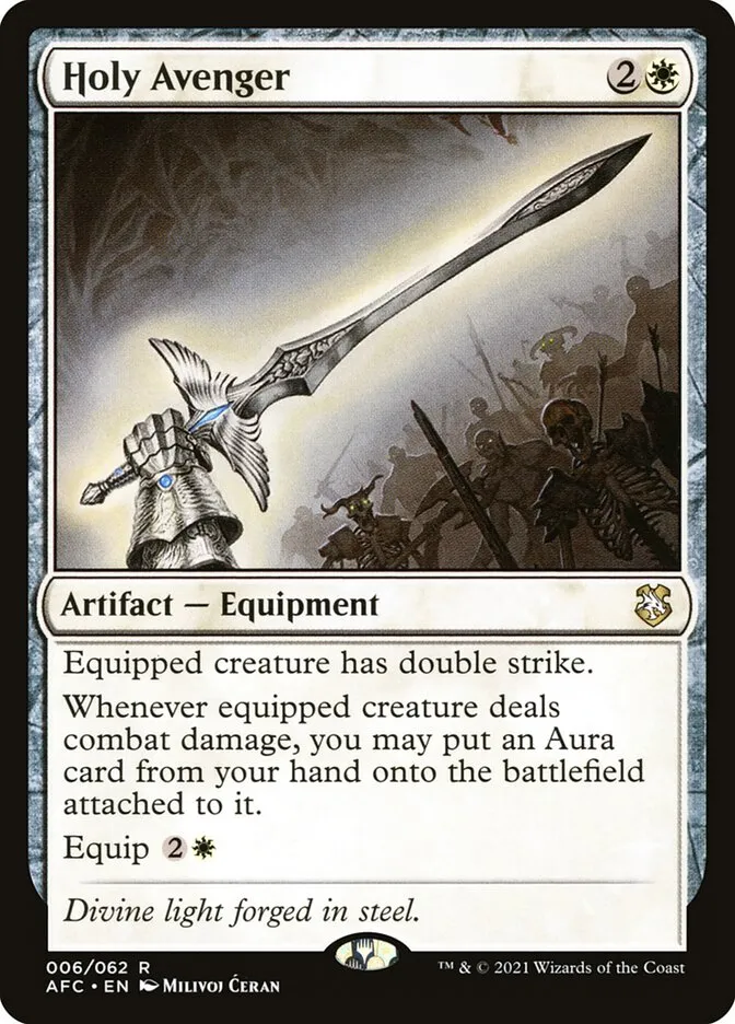 Holy Avenger Front Face