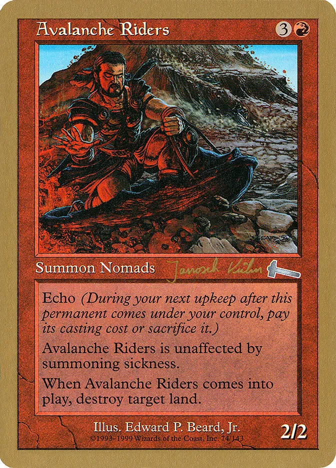 Avalanche Riders Front Face