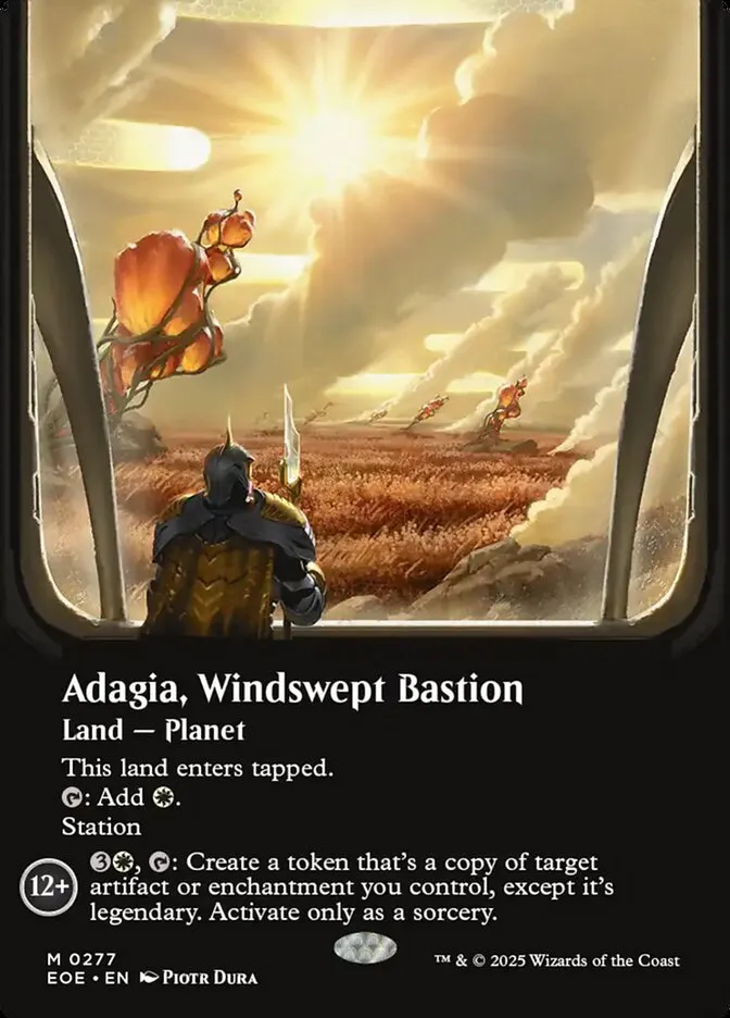 Adagia, Windswept Bastion Front Face