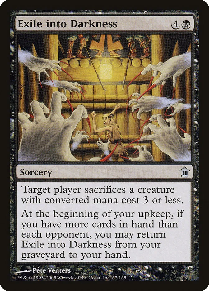 Exile into Darkness Front Face