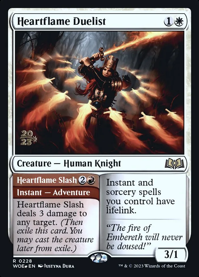 Heartflame Duelist // Heartflame Slash Front Face