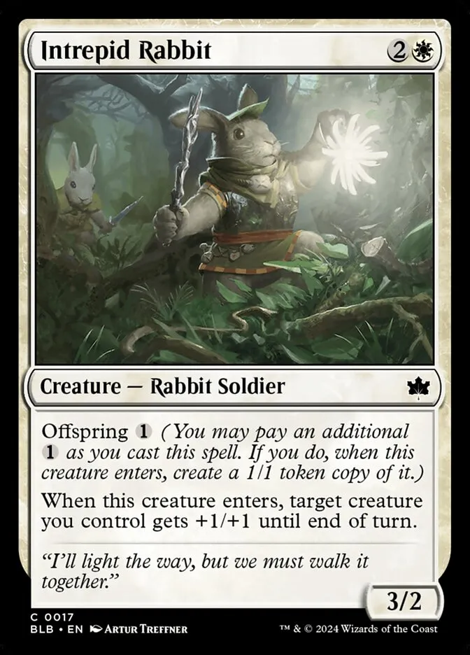 Intrepid Rabbit Front Face
