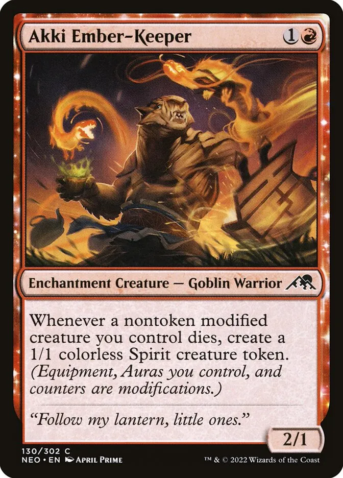 Akki Ember-Keeper Front Face