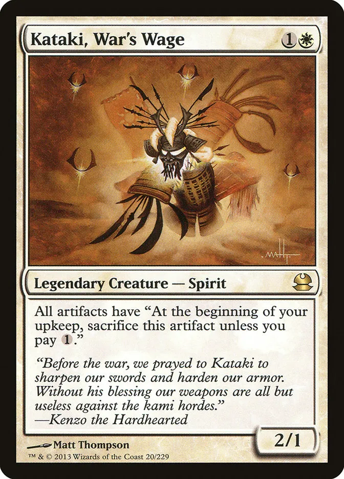 Kataki, War's Wage Front Face