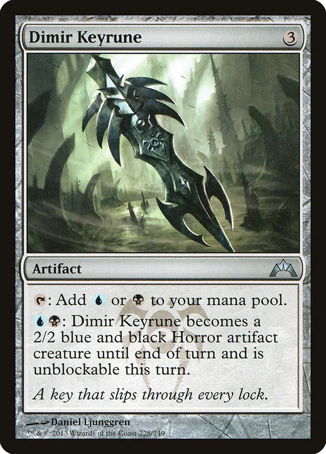 Dimir Keyrune Front Face