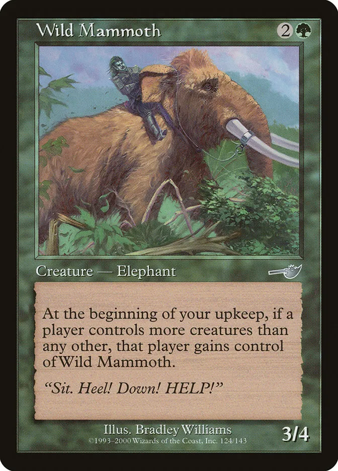 Wild Mammoth Front Face