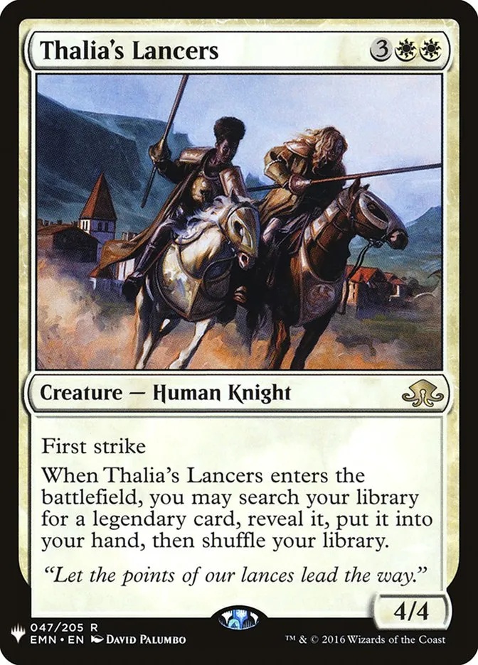 Thalia's Lancers Front Face