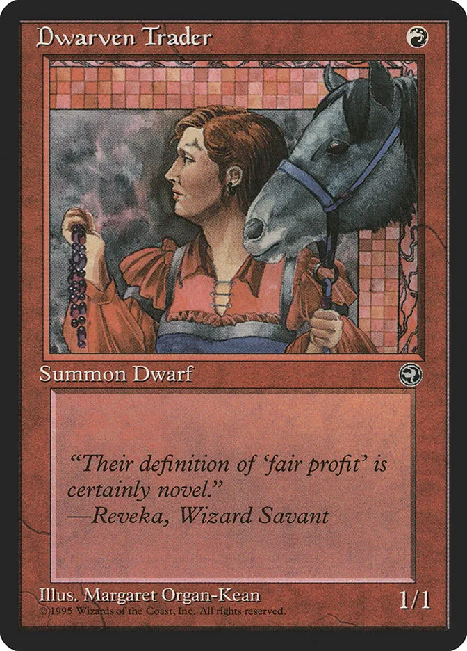 Dwarven Trader Front Face