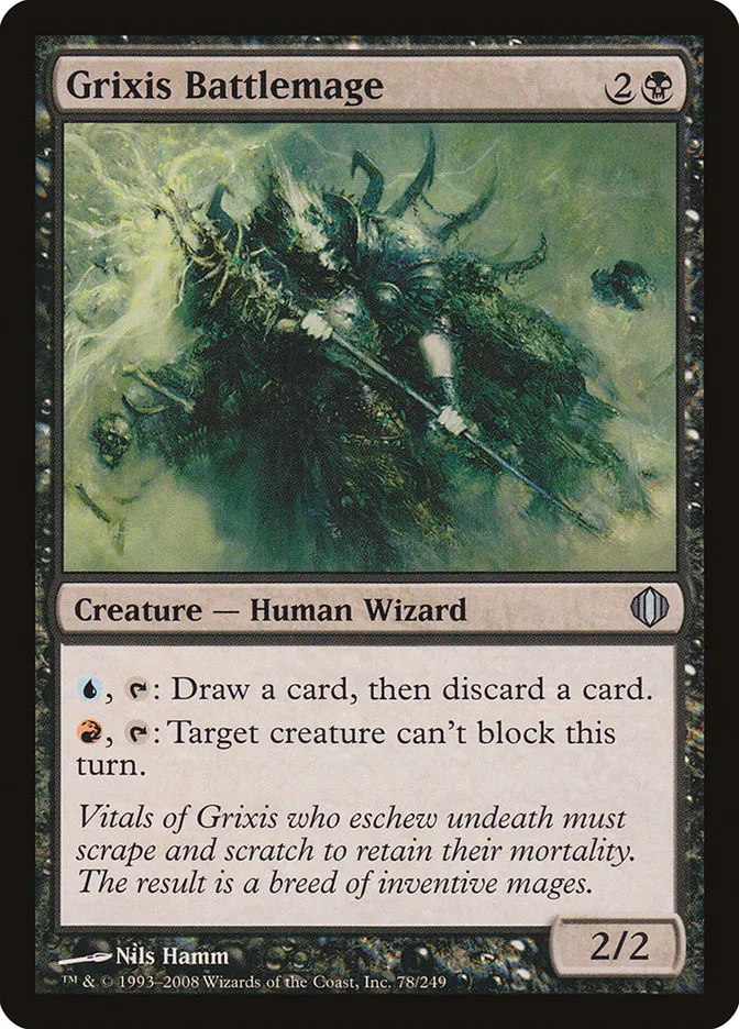 Grixis Battlemage Front Face