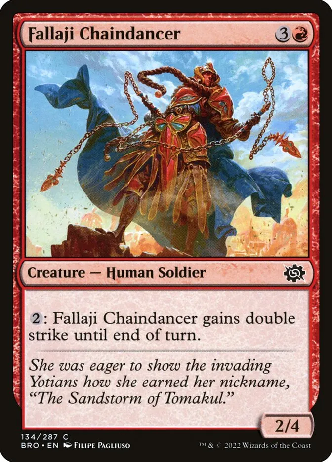 Fallaji Chaindancer Front Face