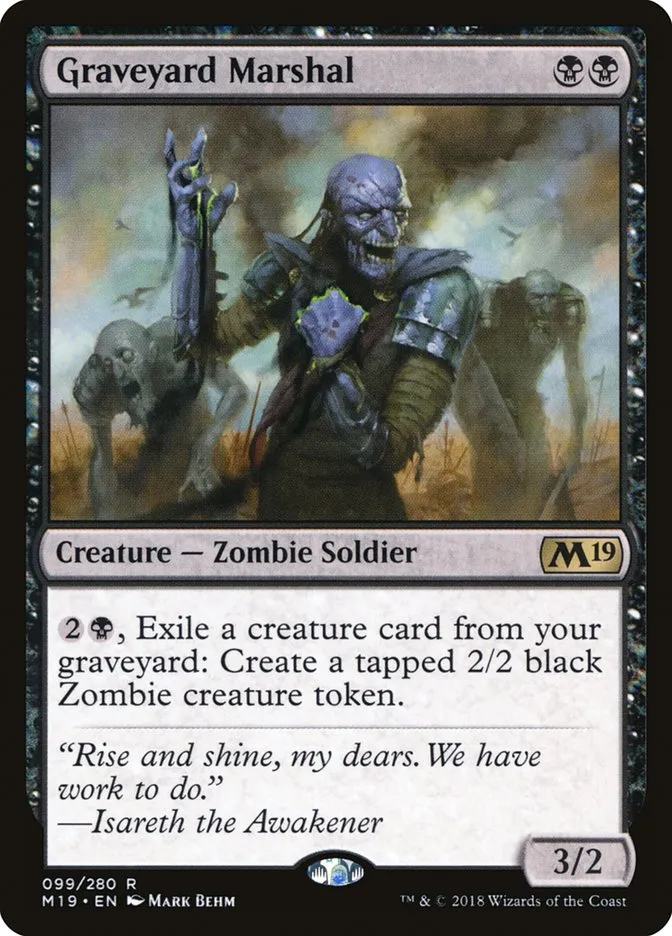 Graveyard Marshal Front Face