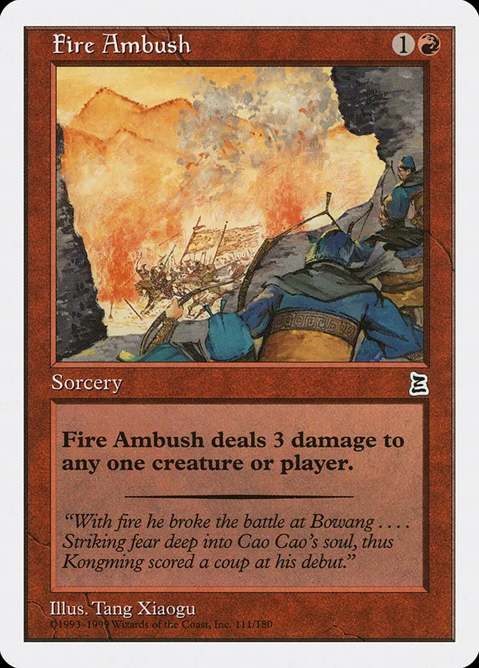 Fire Ambush Front Face