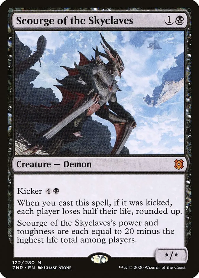 Scourge of the Skyclaves Front Face