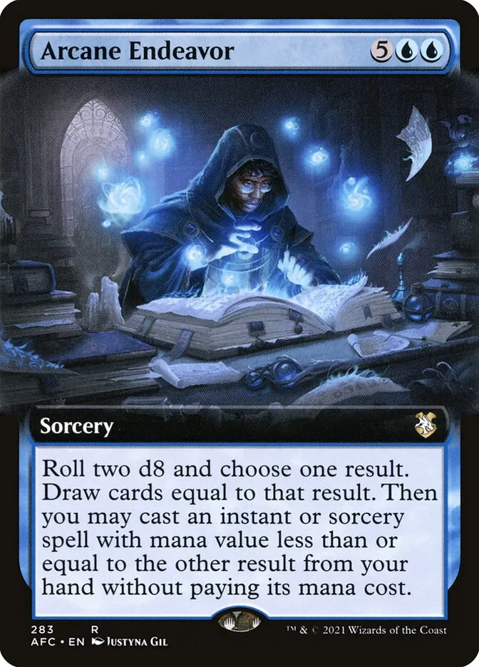 Arcane Endeavor Front Face