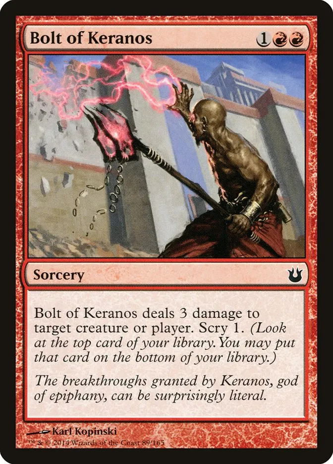 Bolt of Keranos Front Face
