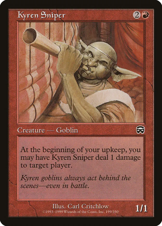 Kyren Sniper Front Face