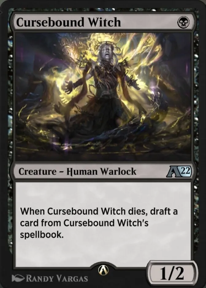 Cursebound Witch Front Face