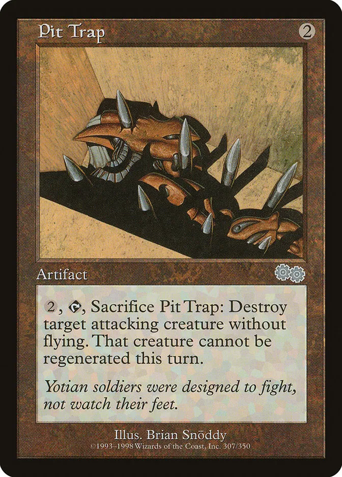 Pit Trap Front Face