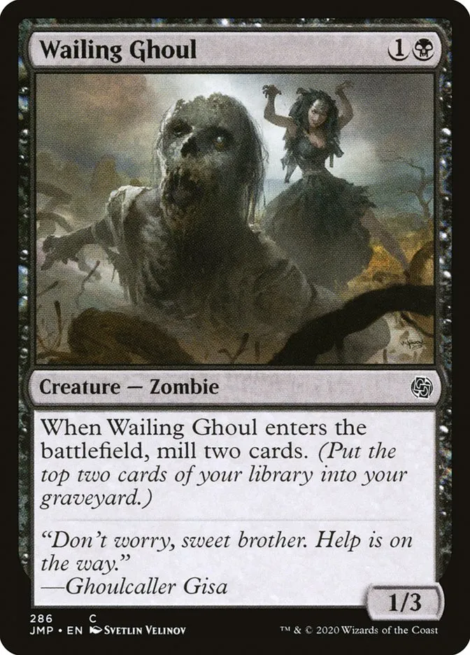 Wailing Ghoul Front Face