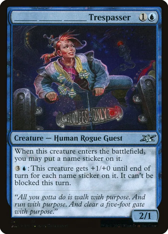 _____ _____ _____ Trespasser Front Face