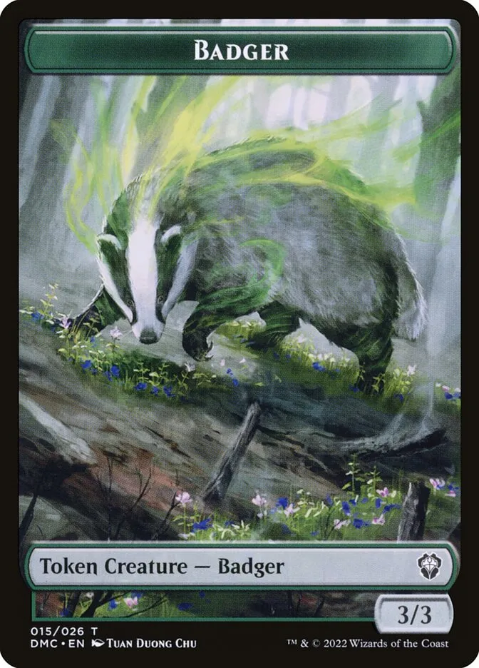 Badger Front Face