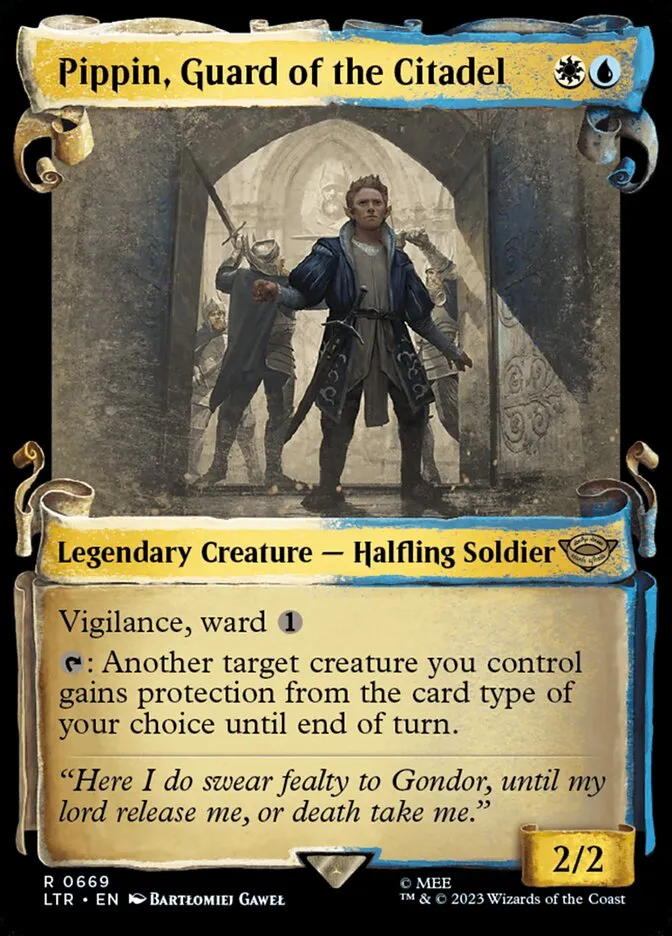 Pippin, Guard of the Citadel Front Face