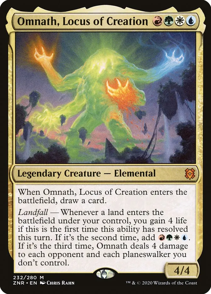 Omnath, Locus of Creation Front Face