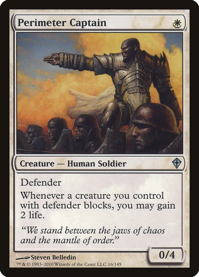 Perimeter Captain Front Face