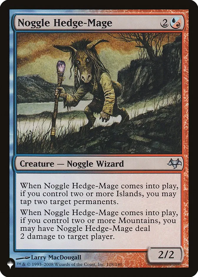 Noggle Hedge-Mage Front Face