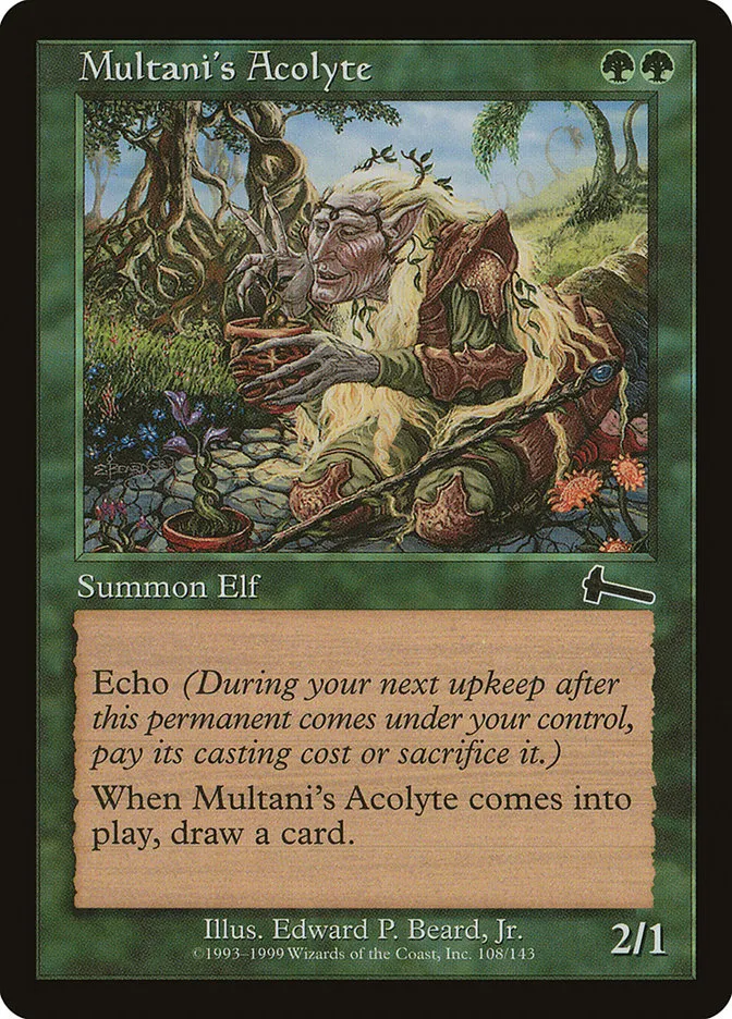 Multani's Acolyte Front Face