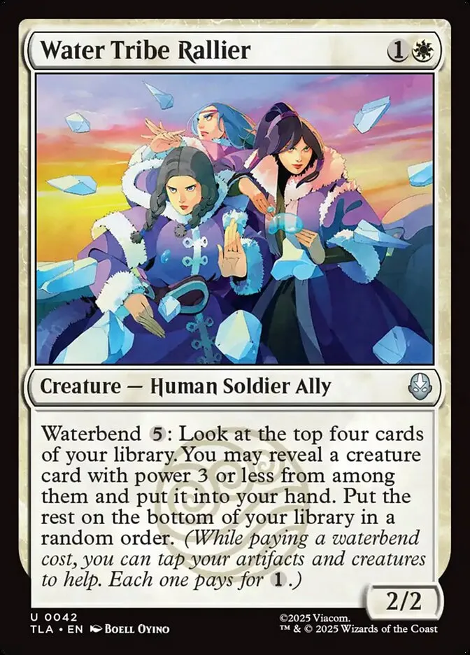 Water Tribe Rallier Front Face