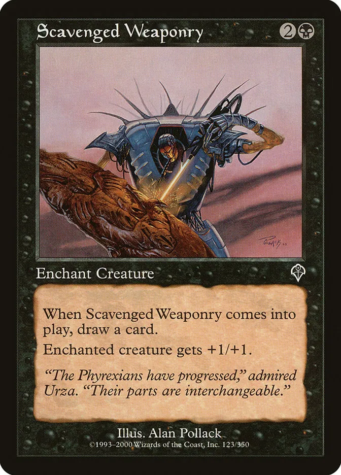 Scavenged Weaponry Front Face