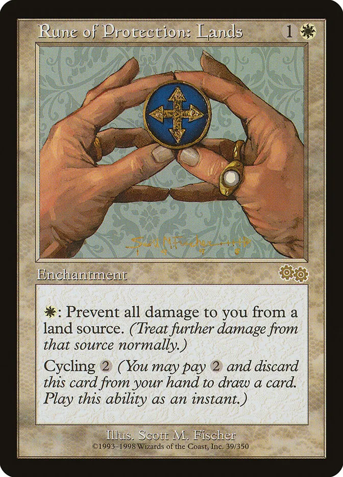 Rune of Protection: Lands Front Face