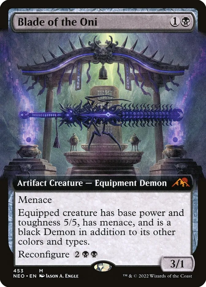 Blade of the Oni Front Face