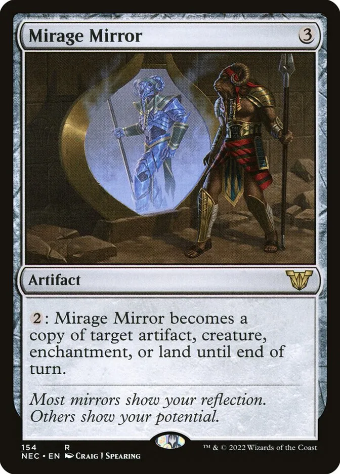 Mirage Mirror Front Face