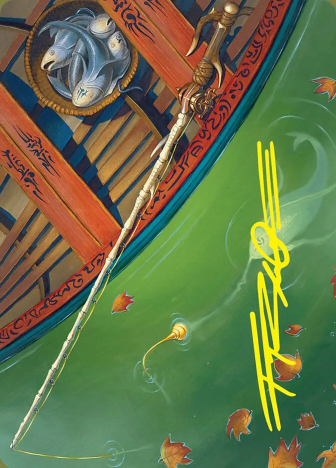 Fishing Pole // Fishing Pole Front Face