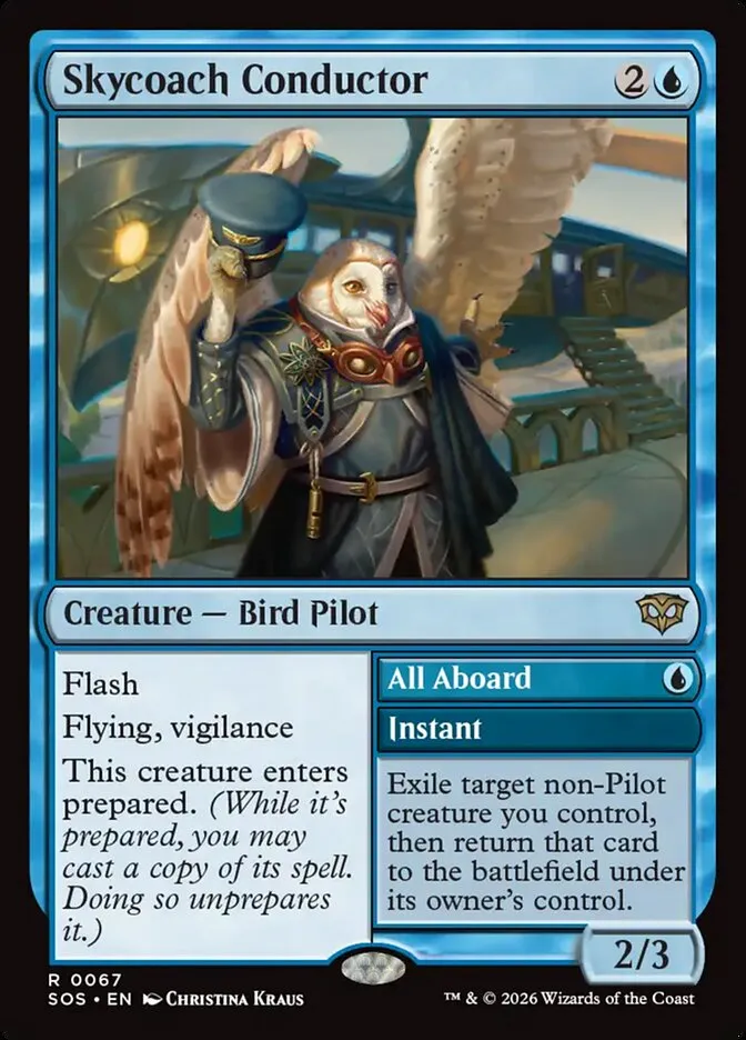 Skycoach Conductor // All Aboard Front Face