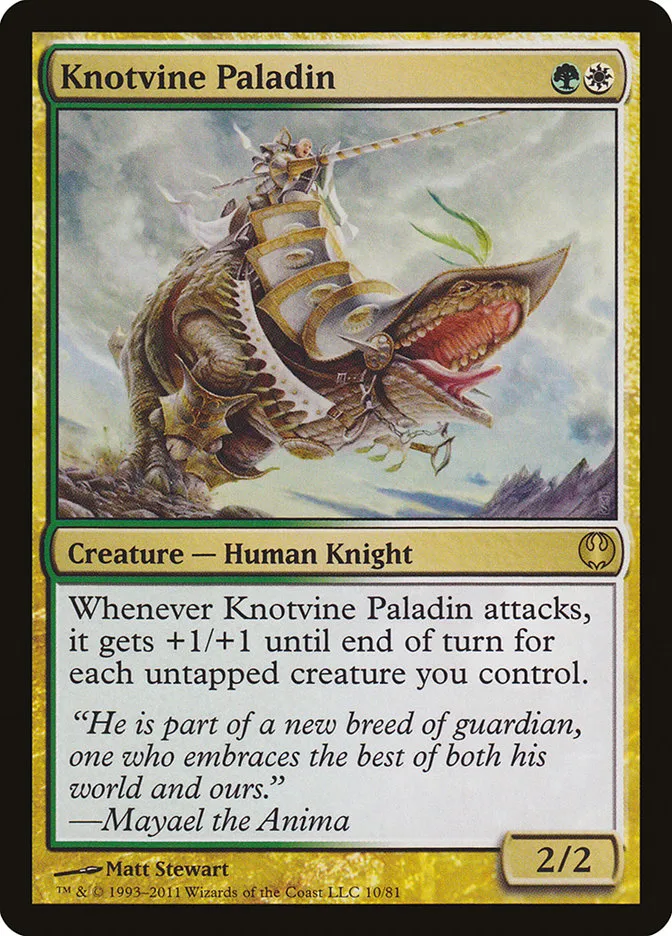 Knotvine Paladin Front Face