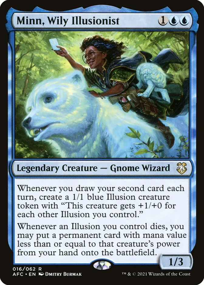 Minn, Wily Illusionist Front Face