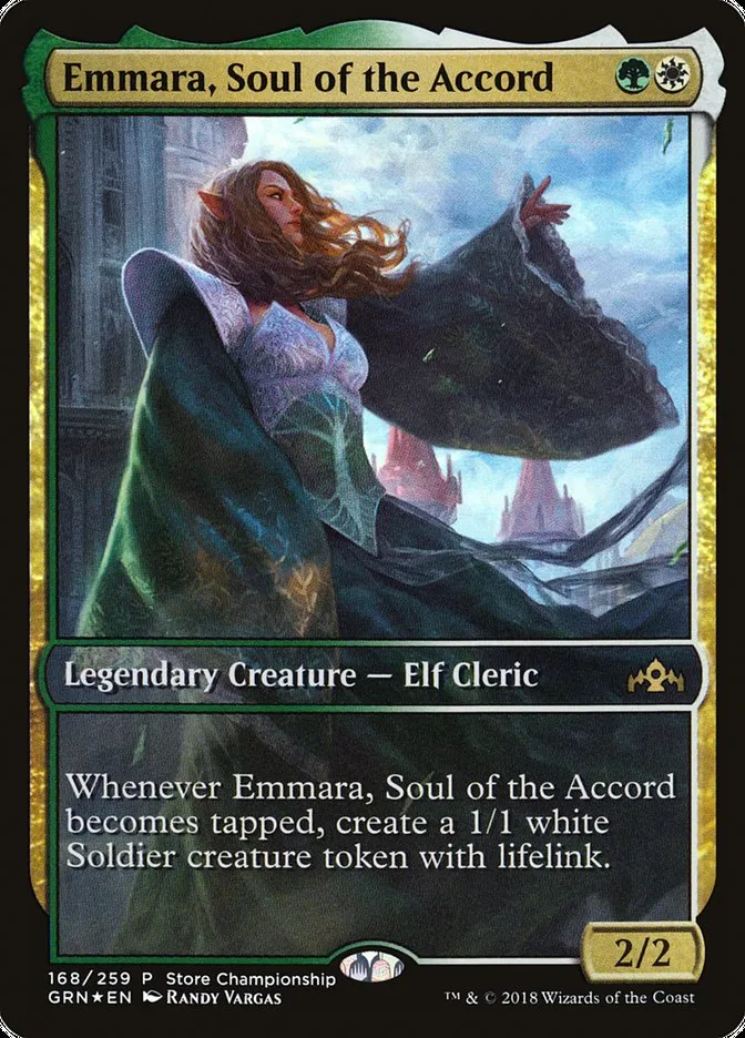 Emmara, Soul of the Accord Front Face