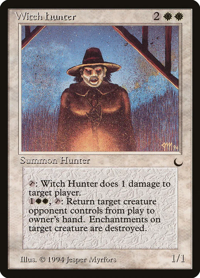 Witch Hunter Front Face