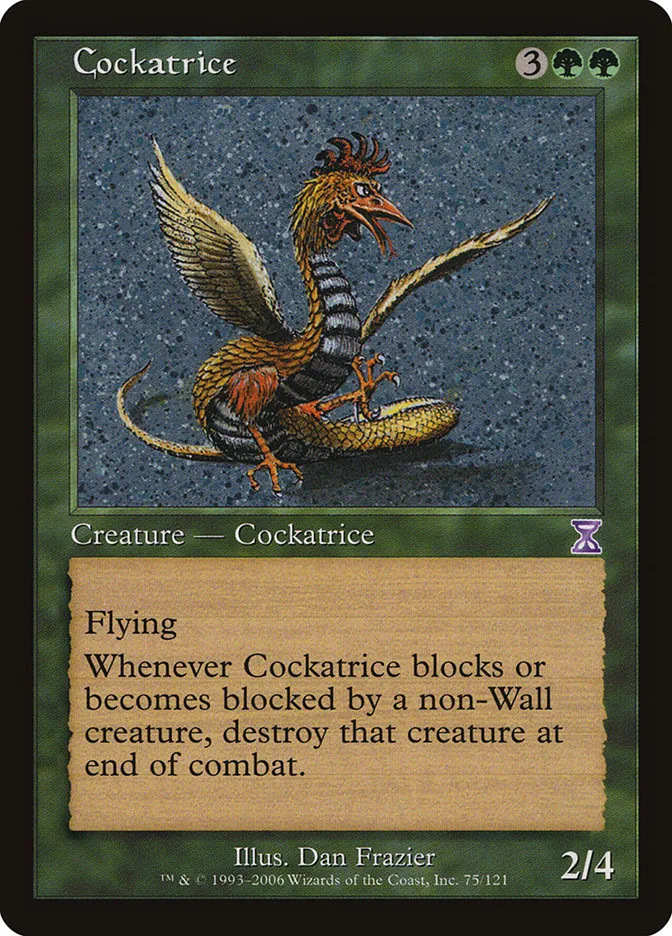 Cockatrice Front Face