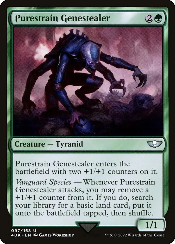 Purestrain Genestealer Front Face