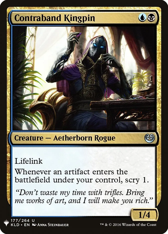Contraband Kingpin Front Face