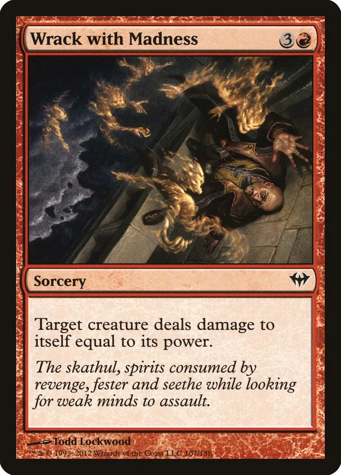Wrack with Madness Front Face