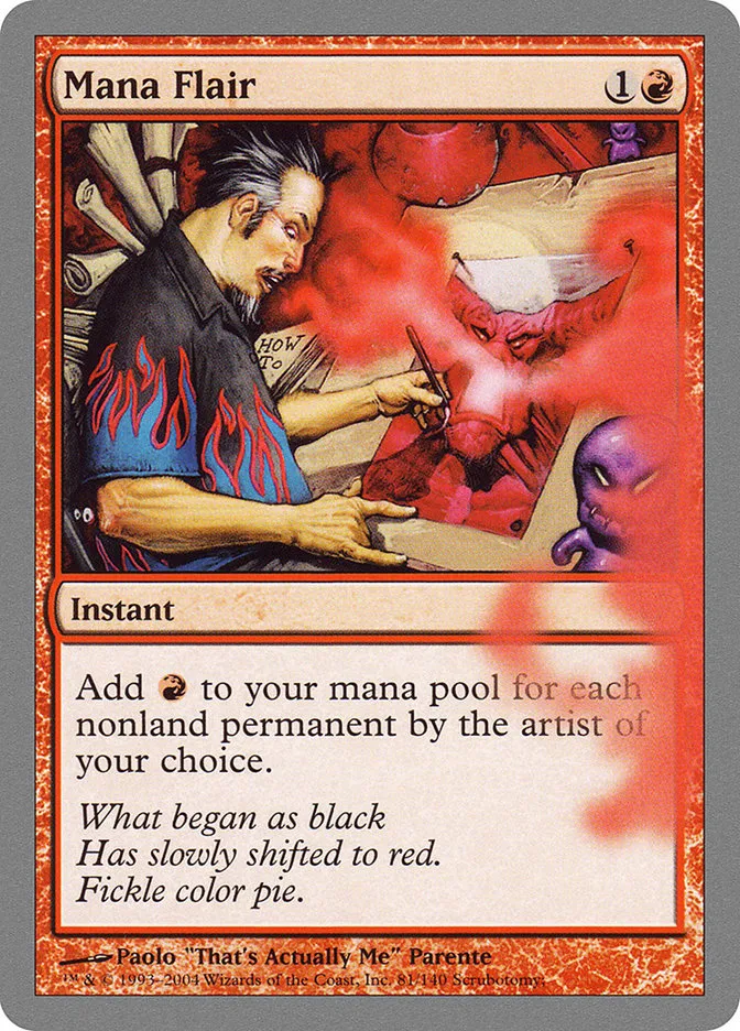 Mana Flair Front Face
