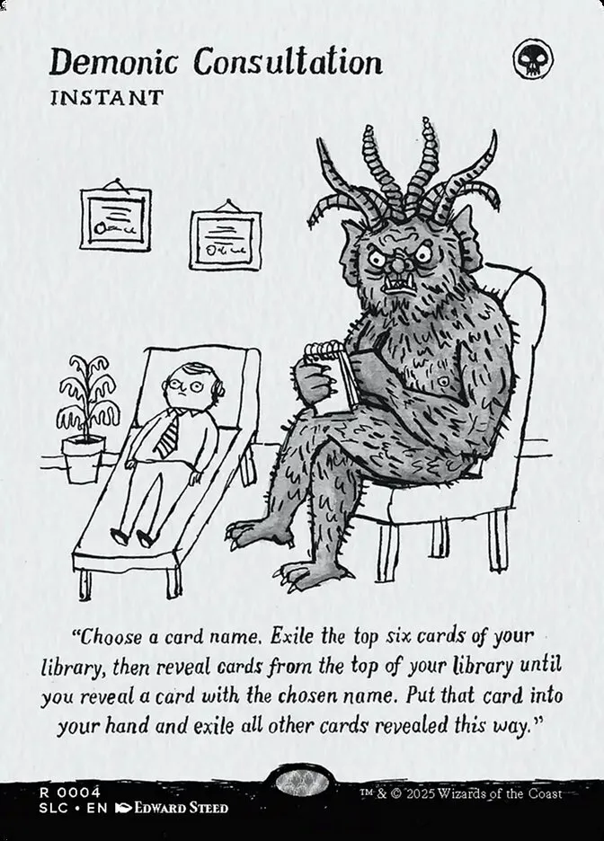 Demonic Consultation Front Face