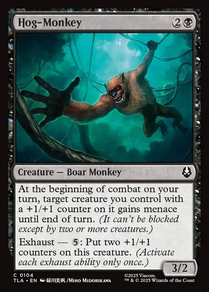 Hog-Monkey Front Face